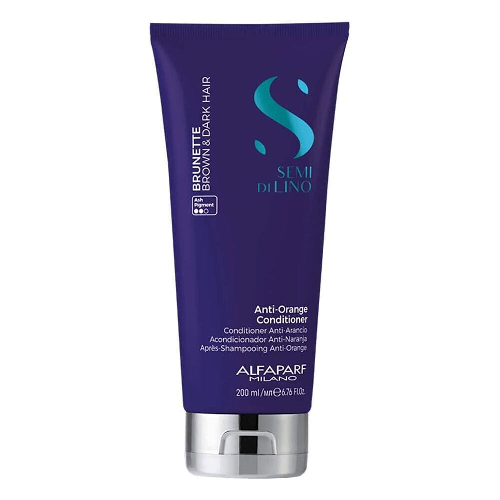 ALFAPARF Semi Di Lino Brunette Anti-Orange 200ml Conditioner