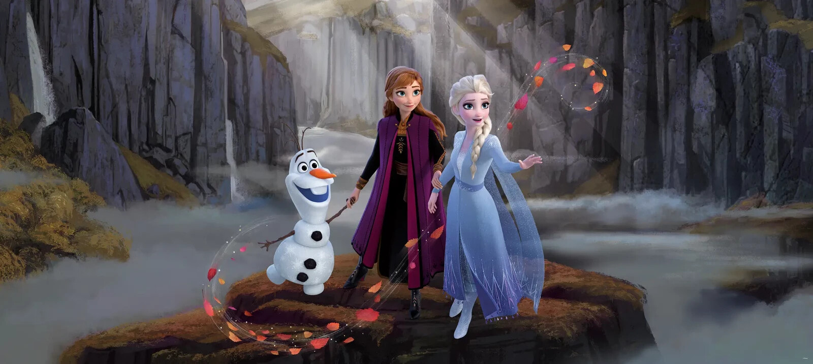 Poster Die Eiskönigin Anna & Elsa