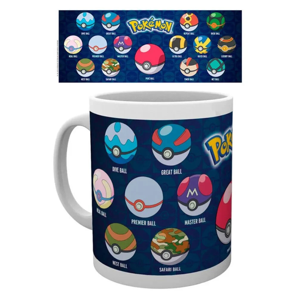 GB EYE Pokemon Ball Varieties Mug