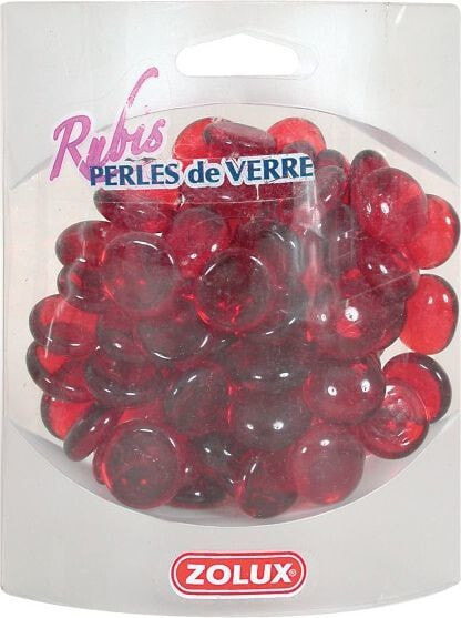 Zolux Ruby glass beads