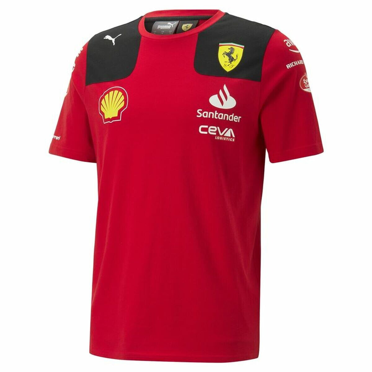 Men’s Short Sleeve T-Shirt Puma Sf Sainz Red