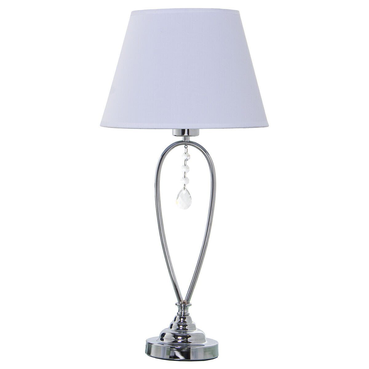 Desk lamp Alexandra House Living Multicolour Silver Metal 40 W 28 x 57 x 28 cm