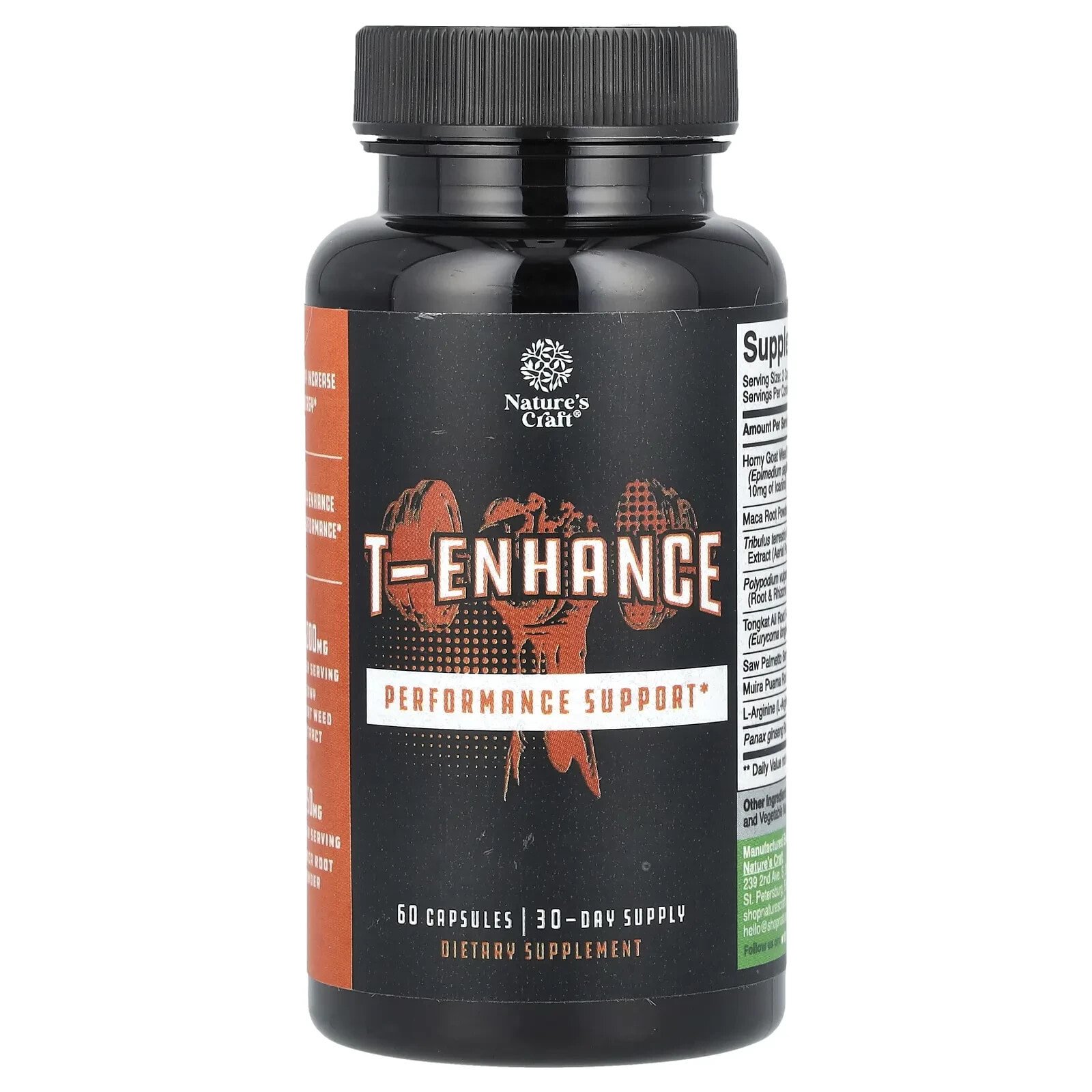 T-Enhance, 60 Capsules