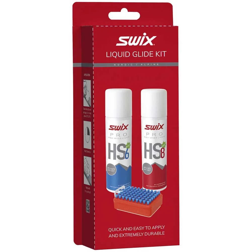 SWIX P17 Liquid Glide Kit Wax