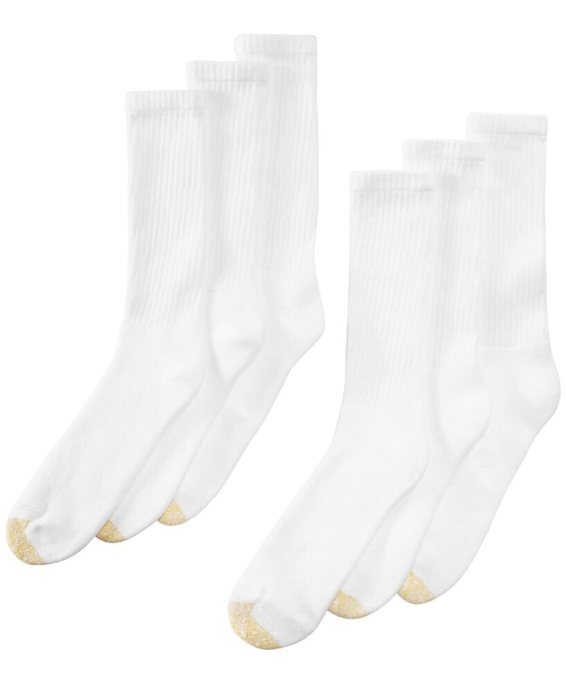 Men's 6-Pack Casual Harrington Socks