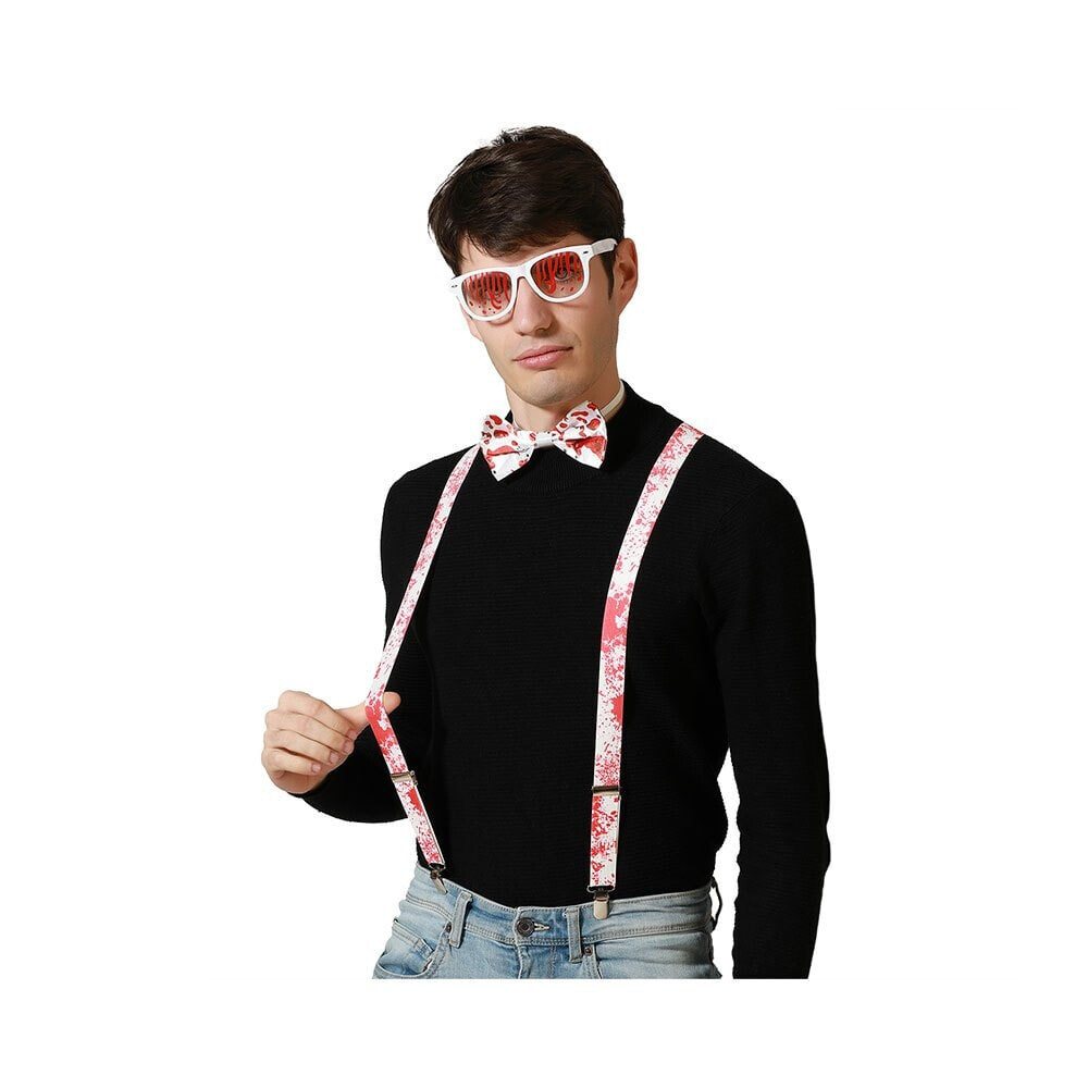 ATOSA Bloody Vampire Halloween suspenders