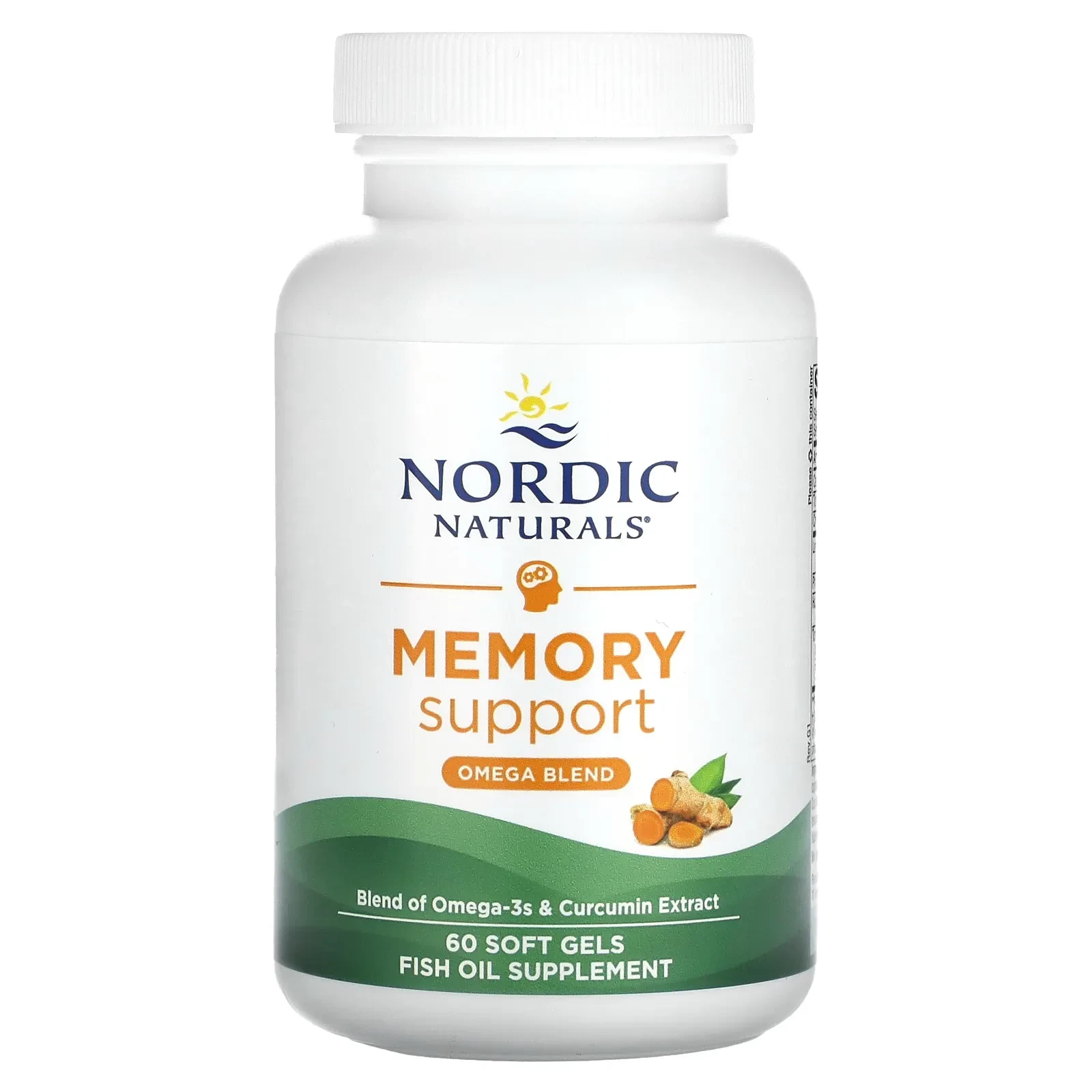 Memory Support, Omega Blend, 1,000 mg, 60 Soft Gels (500 mg per Soft Gel)
