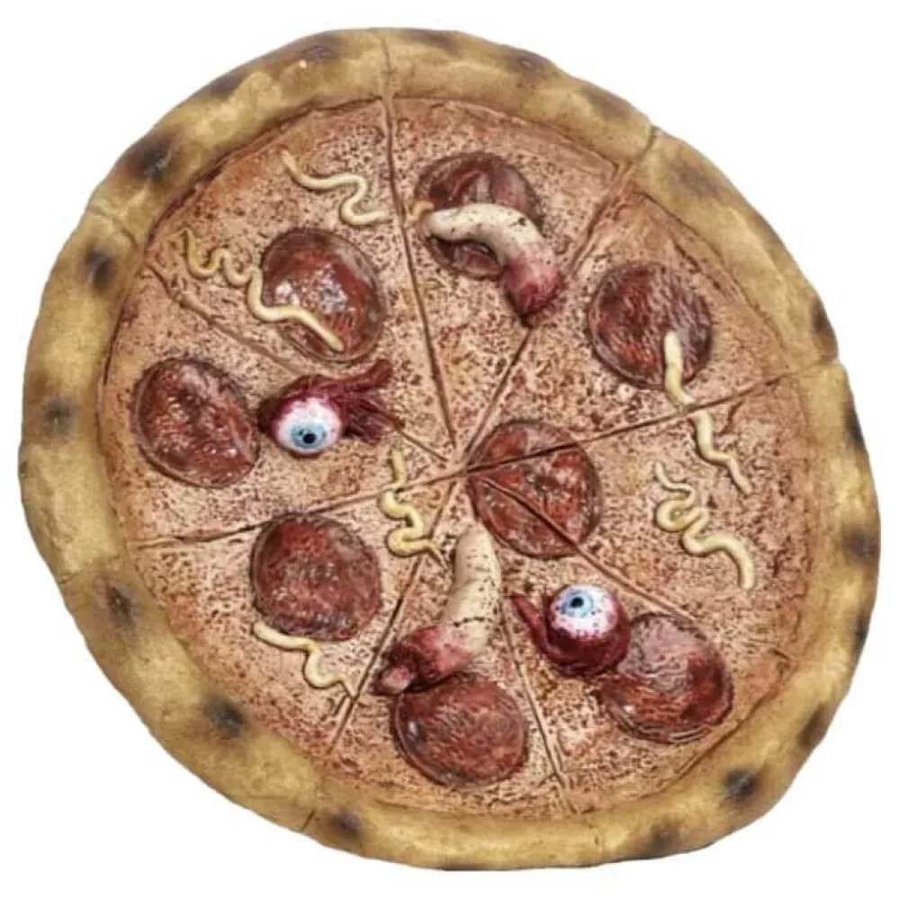 GHOULISH Nasty Pizza home decorative