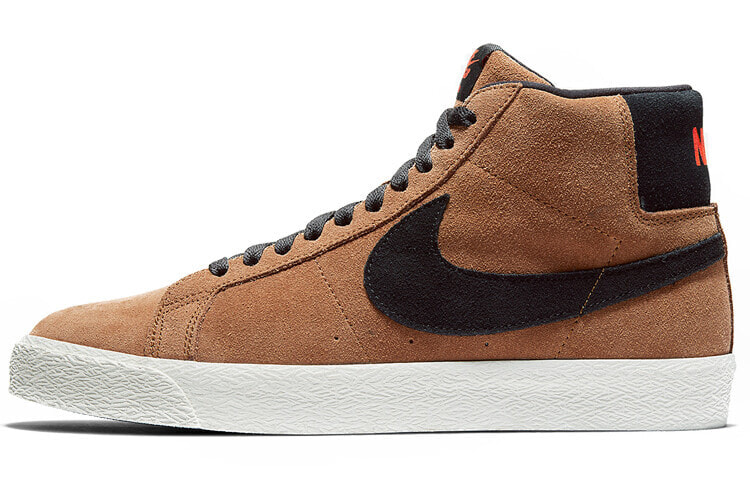 Nike Blazer Mid 中帮 板鞋 男女同款 黑咖 / Кроссовки Nike Blazer Mid 864349-202