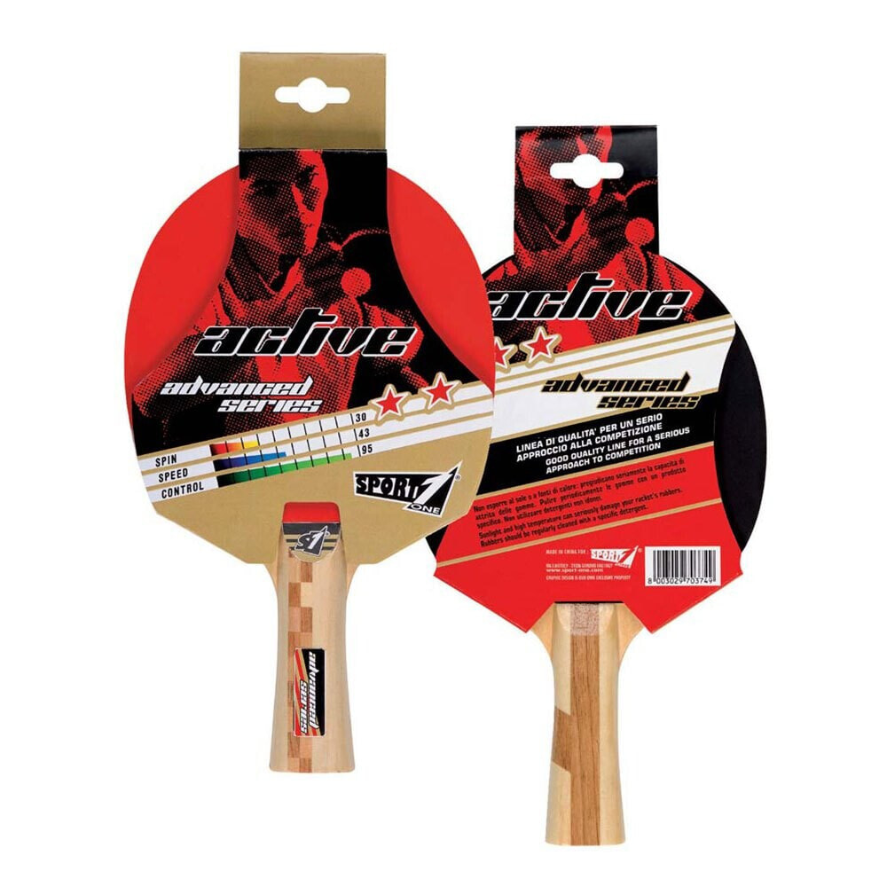 SPORT ONE Active 2 Stelle Ping Pong Rackets
