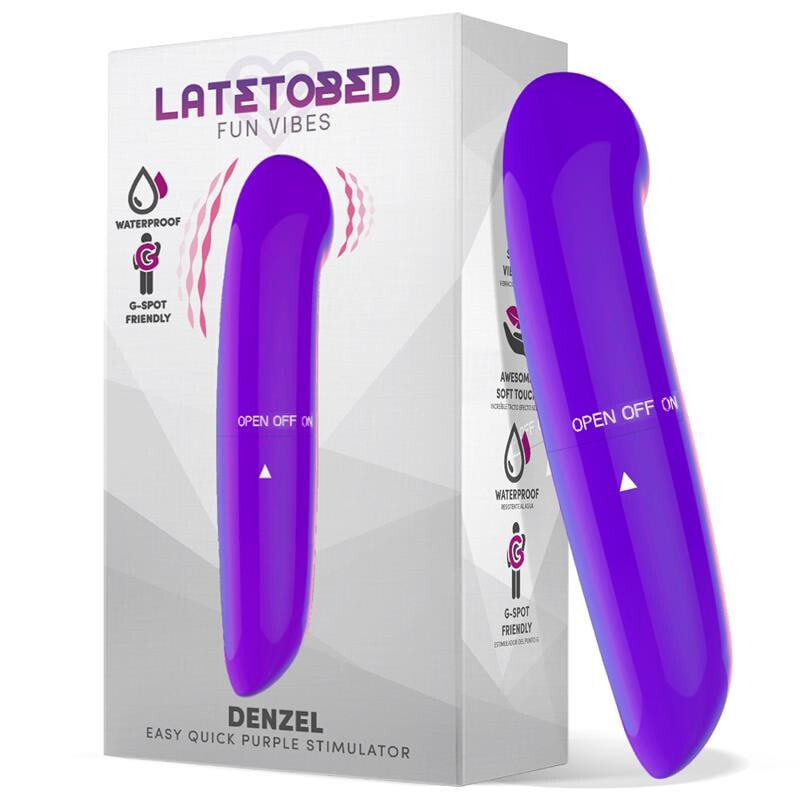 Вибратор LATETOBED Denzel Stimulator Easy Quick Purple
