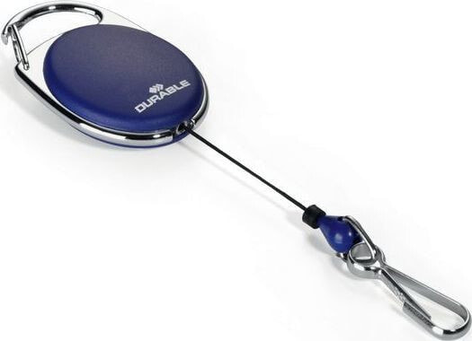 Durable Mechanism fastened by a durable jojo style with a navy blue carabiner
