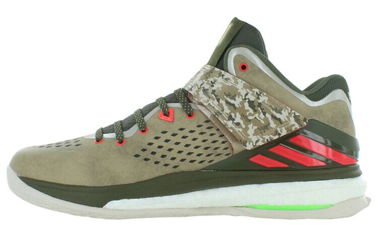 adidas RG3 Energy Boost 耐磨防滑 中帮复古篮球鞋 灰绿色 / Кроссовки баскетбольные Adidas RG3 C75859