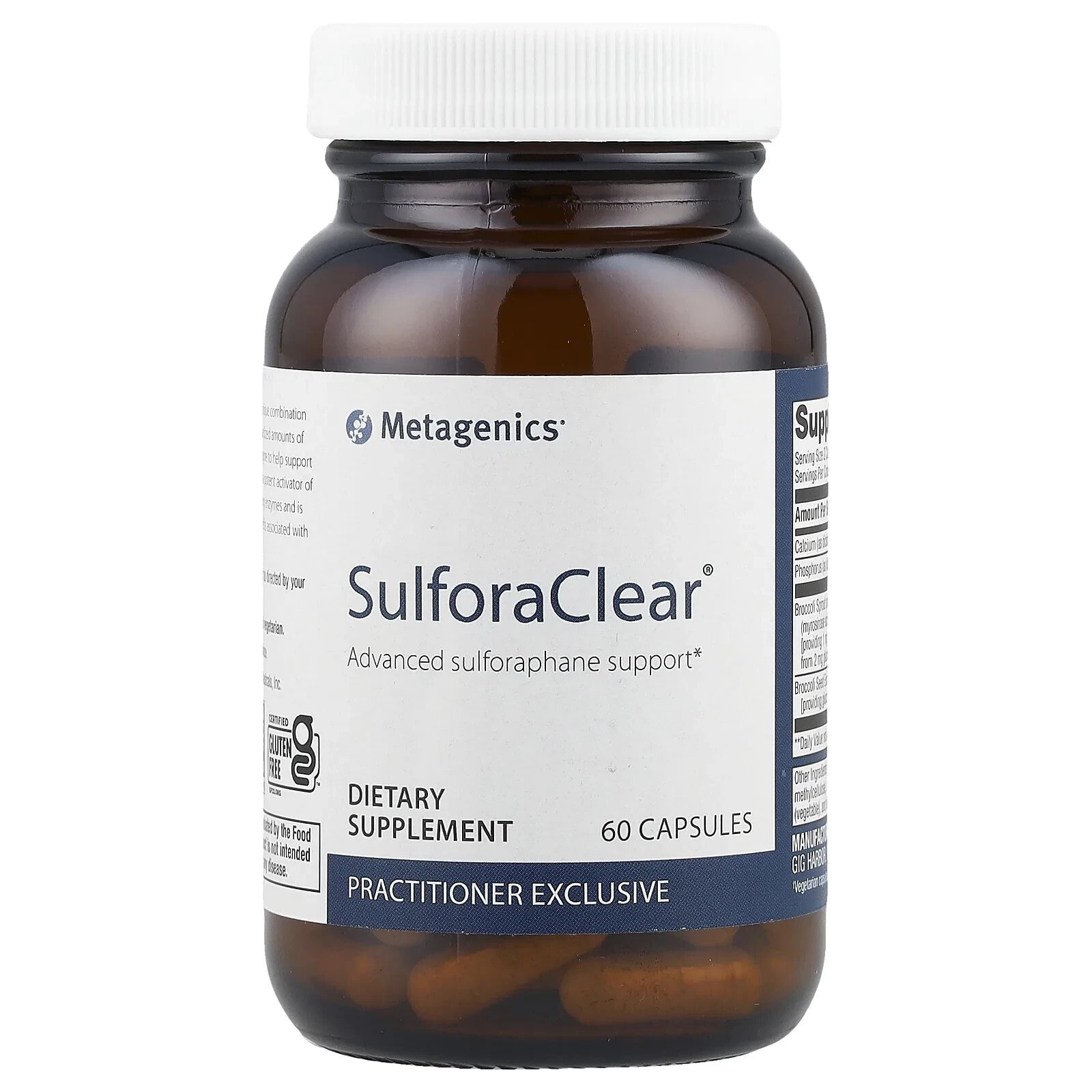 SulforaClear®, 60 Capsules