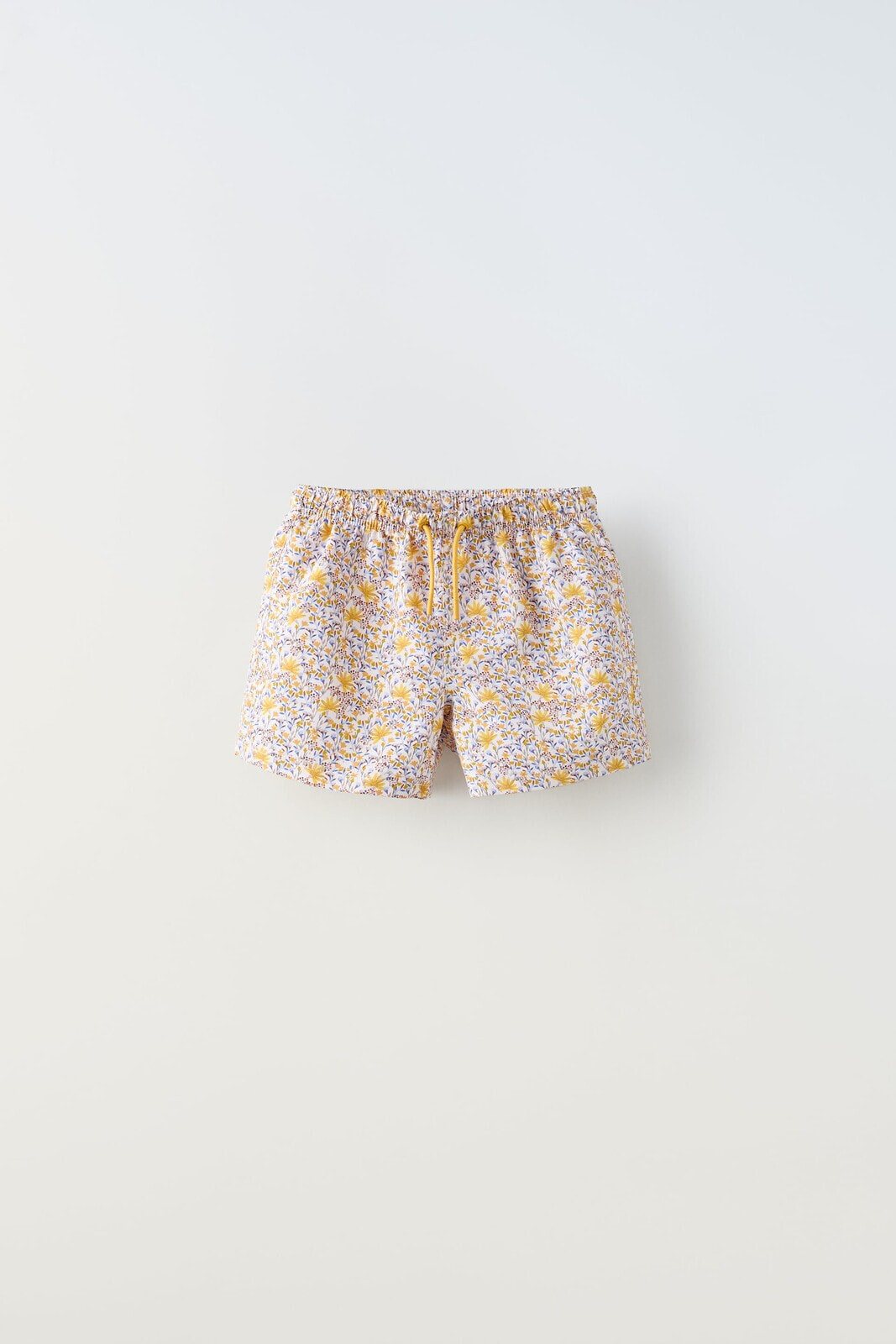 6-14 years/ floral print swim shorts