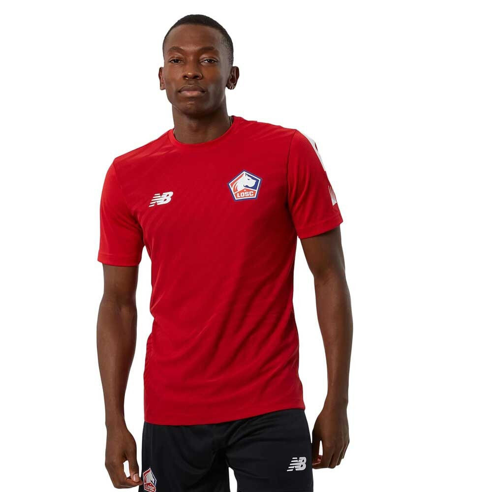 NEW BALANCE Lille OSC Pre-Game 22/23 Short Sleeve T-Shirt Home