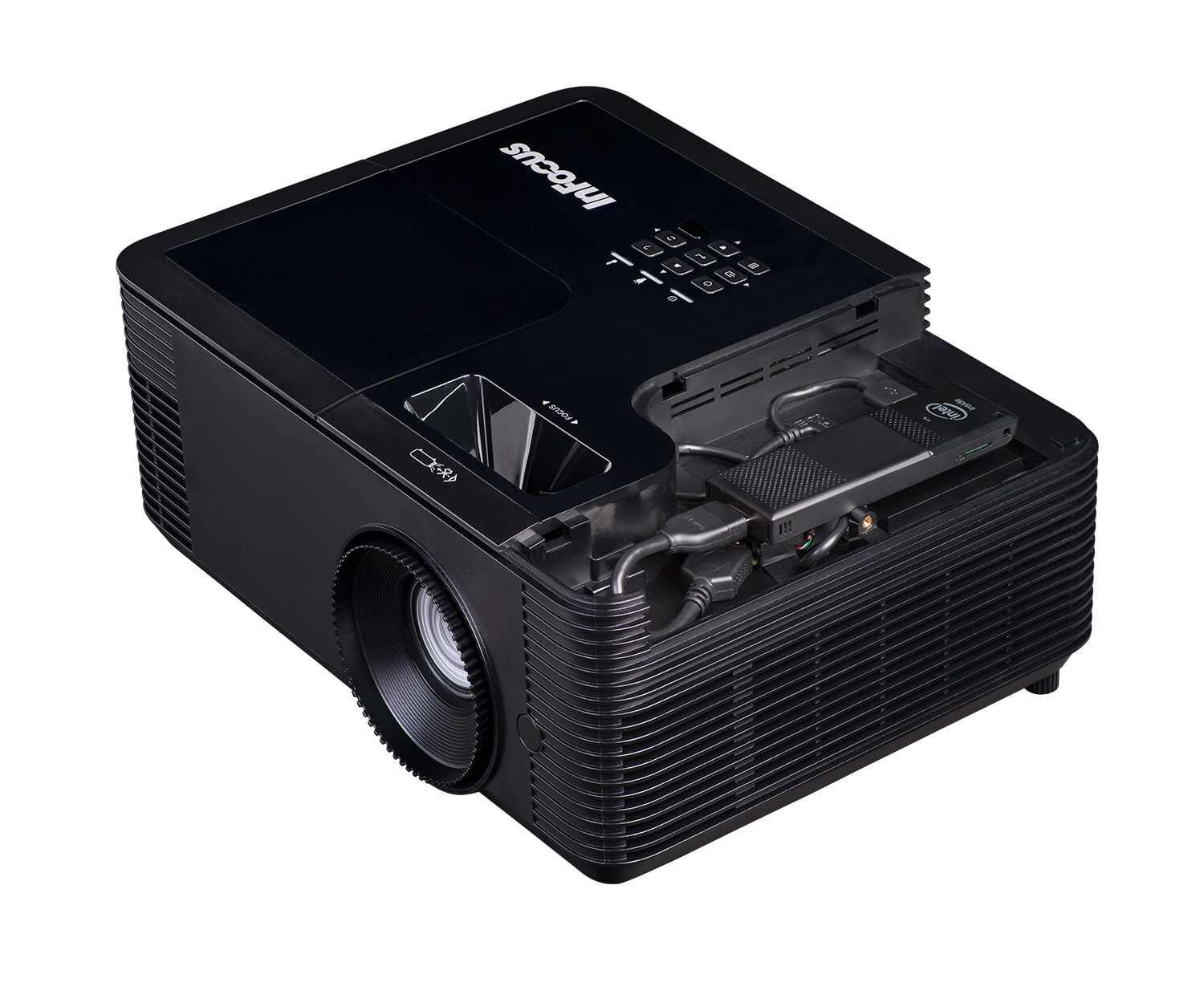 Мультимедиа-проектор Infocus IN138HD 1080P 4000 лм DLP 1080p (1920x1080) 3D Настольный проектор Черный