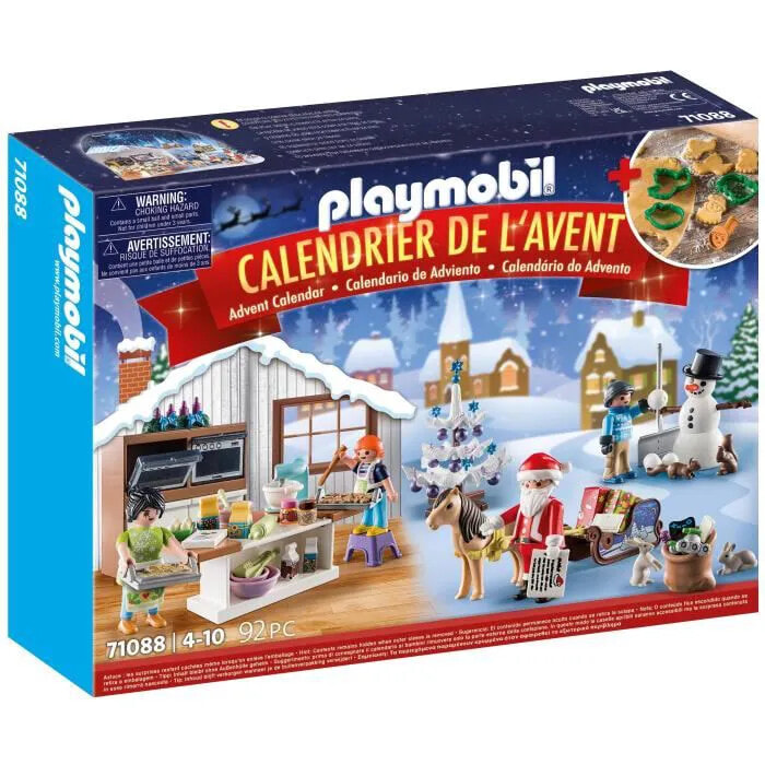 PLAYMOBIL 71088 Weihnachtsgebck-Adventskalender