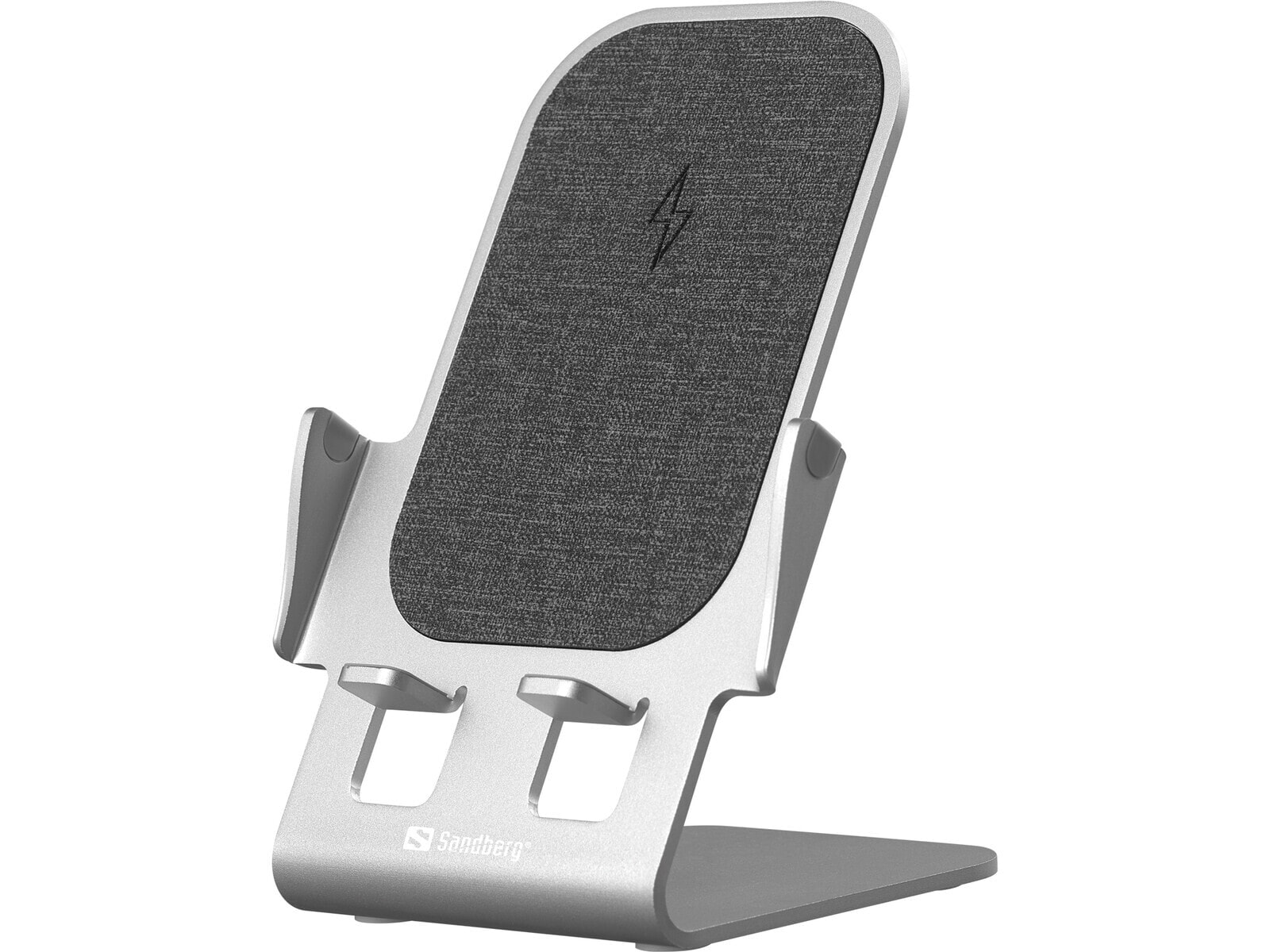 Sandberg 441-51 зарядное устройство для мобильных устройств Смартфон Серый USB Беспроводная зарядка Быстрая зарядка Для помещений