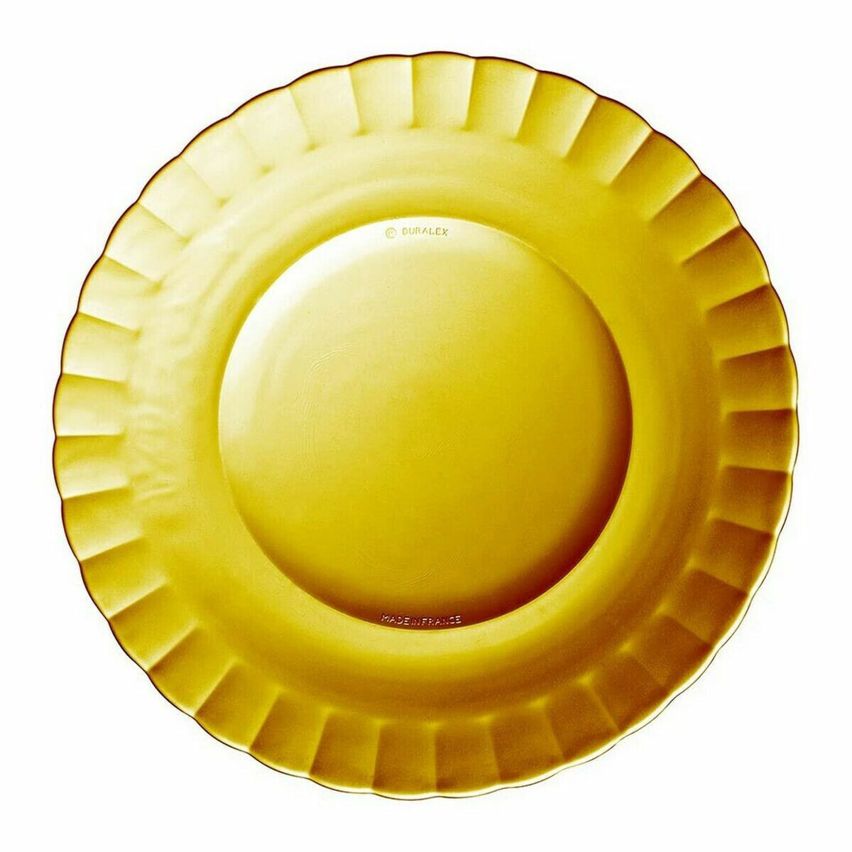 Плоская тарелка Duralex Picardie Стеклянный Янтарь ø 26 x 2 cm