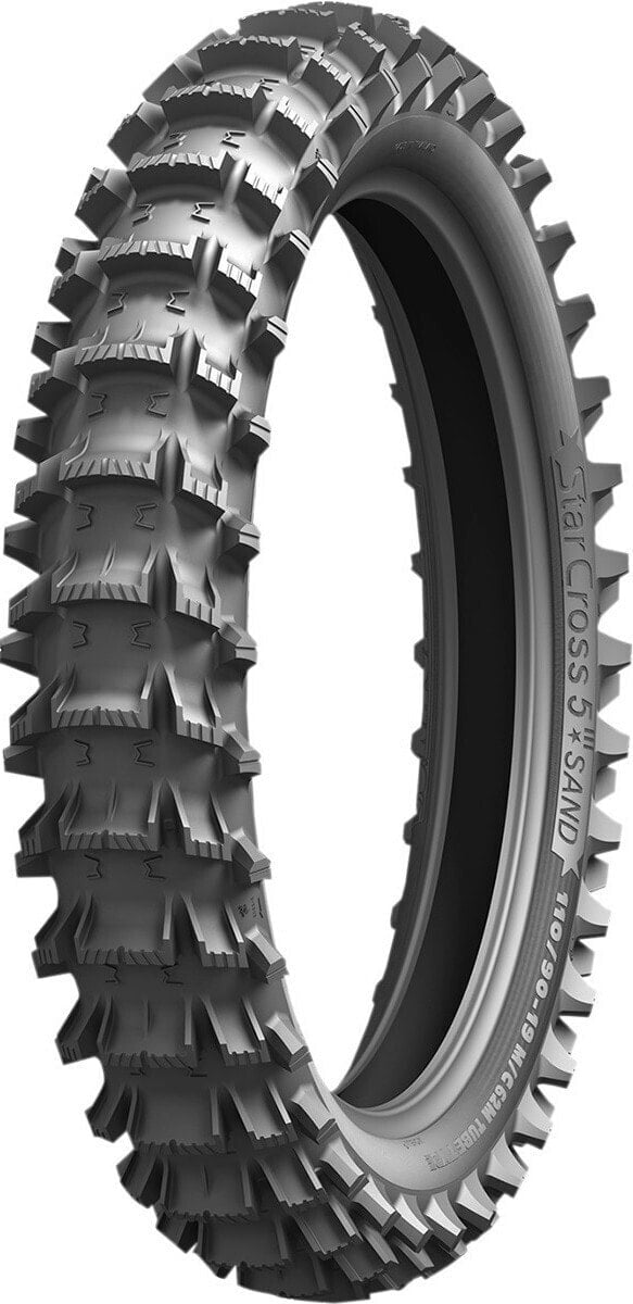 Мотошины летние Michelin Starcross 5 Sand NHS (TT) DOT16 100/90 R19 57M