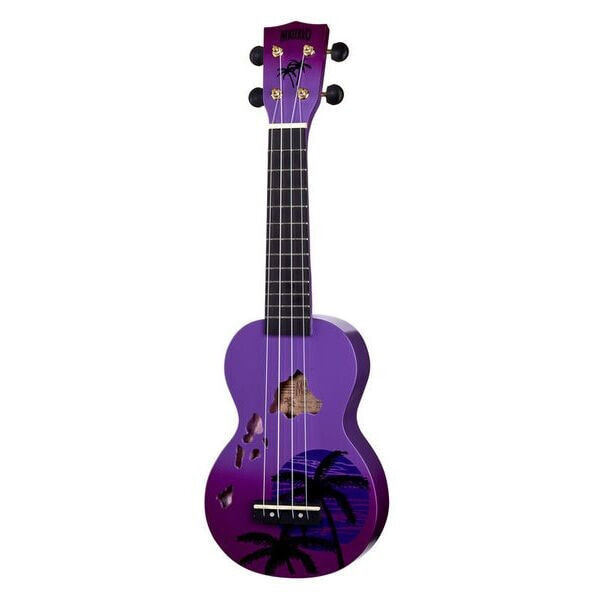 Mahalo Hawaii Purple Ukulele