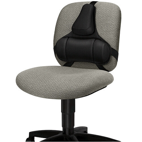 Fellowes 8041801 - Seat cushion - Chair - Black - Monochromatic - 375 mm - 55 mm