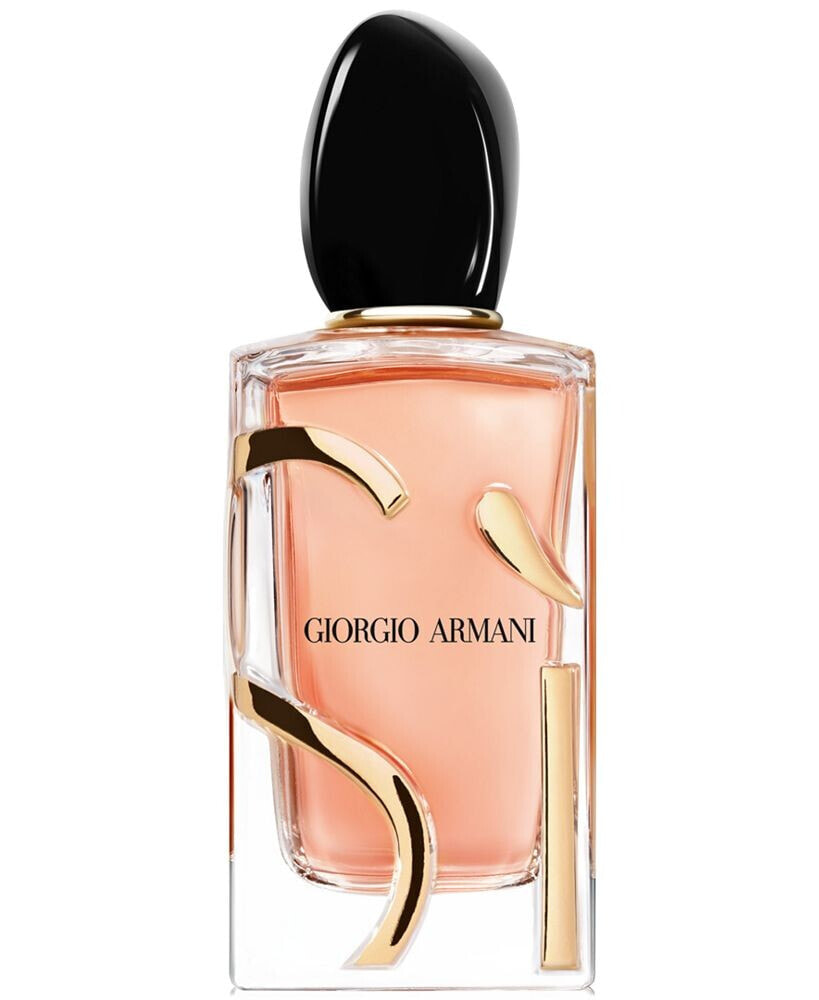 Giorgio Armani sì Eau de Parfum Intense Refill, 3.3 oz., A Macy's Exclusive