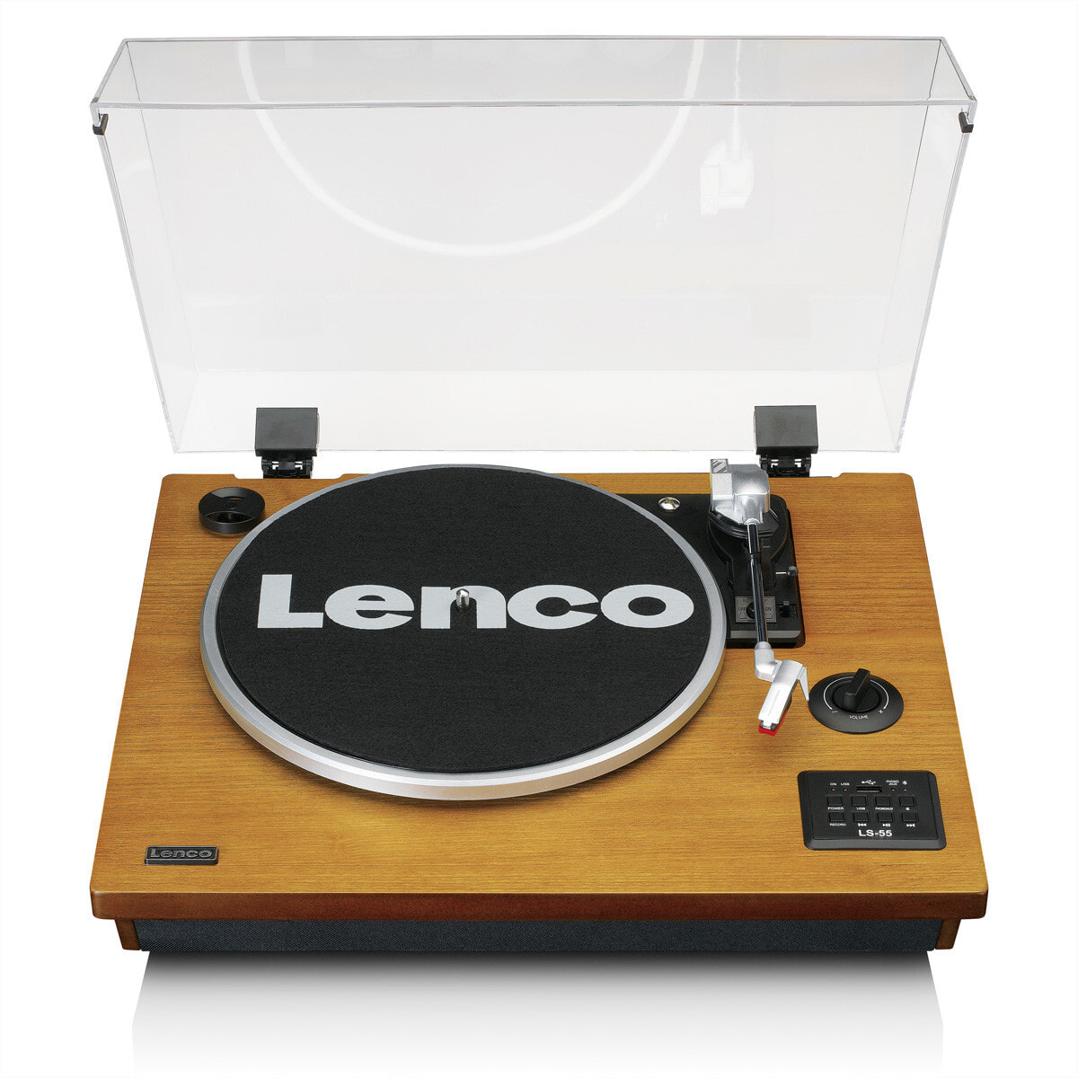 Проигрыватель виниловых дисков Lenco GmbH Lenco LS-55WA Plattenspieler Bluetooth - Record Player