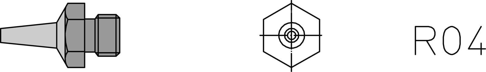 Weller R04 1 шт T0058727821