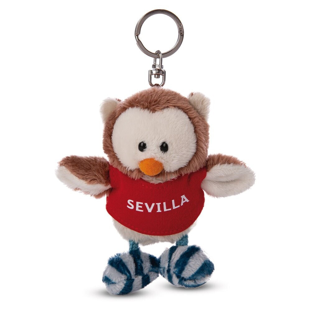 NICI Owl T-Shirt Sevilla 10 cm Key Ring