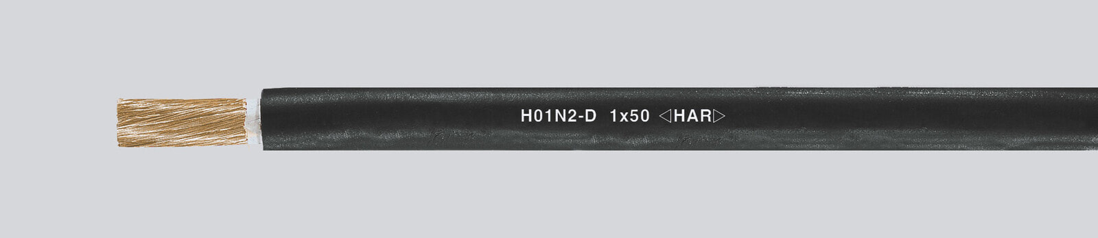 Helukabel 31002 Schweißleitung H01N2-D 1 x 16 mm² Schwarz Meterware
