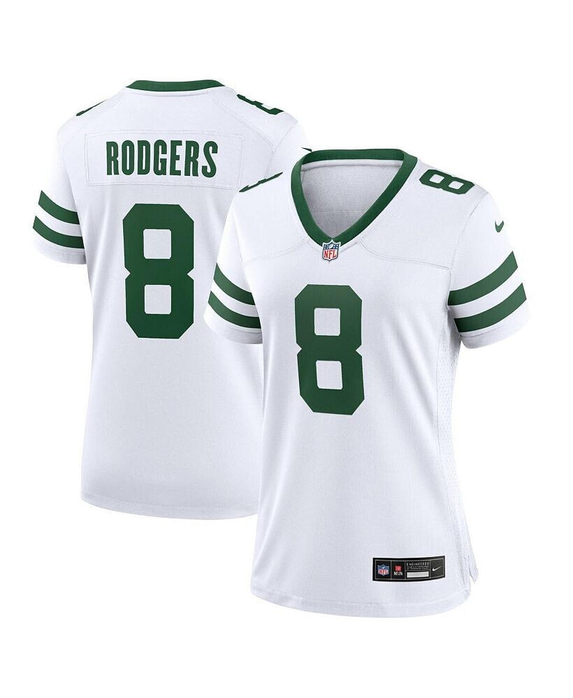 Nike women's Aaron Rodgers White New York Jets Legacy Player Game Jersey