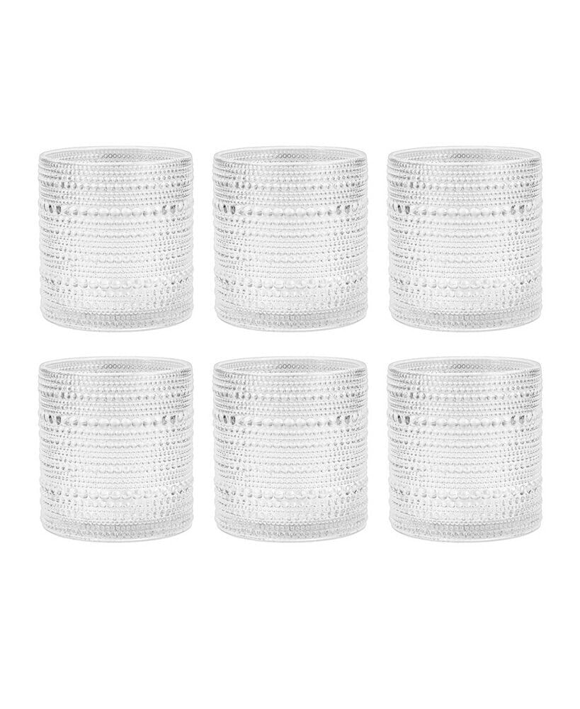 Jupiter 13.9 Oz Triple Old-Fashioned Glass 6-Piece Set