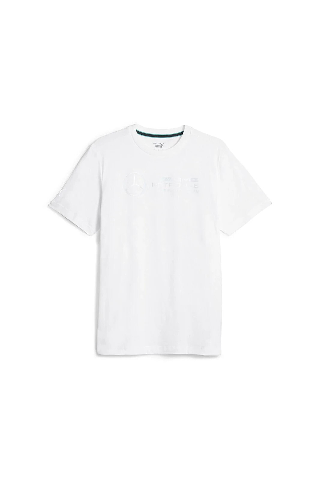 Mercedes Logo Tee Erkek Günlük Tişört 62115703 Beyaz
