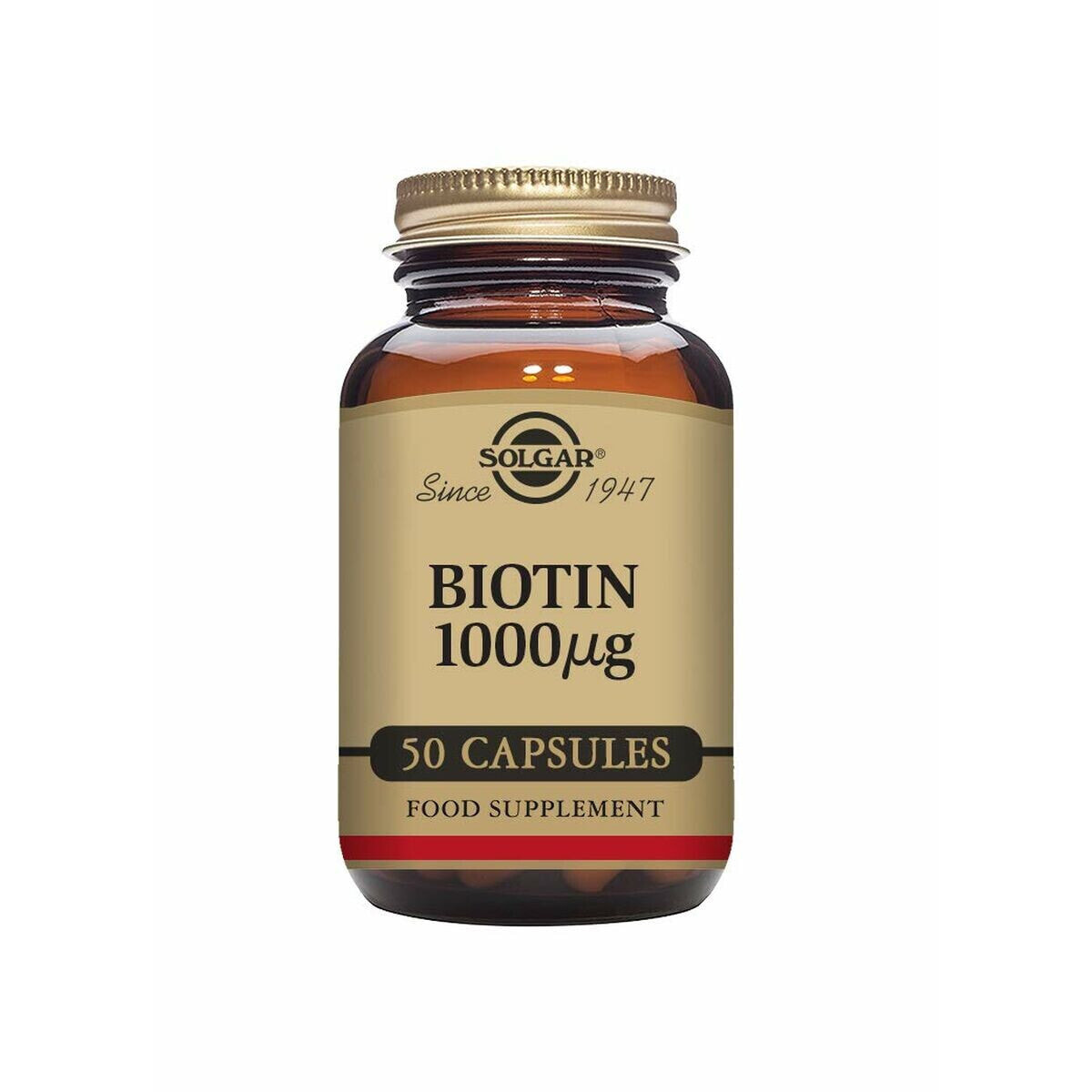 Food Supplement Solgar Biotin 50 Units