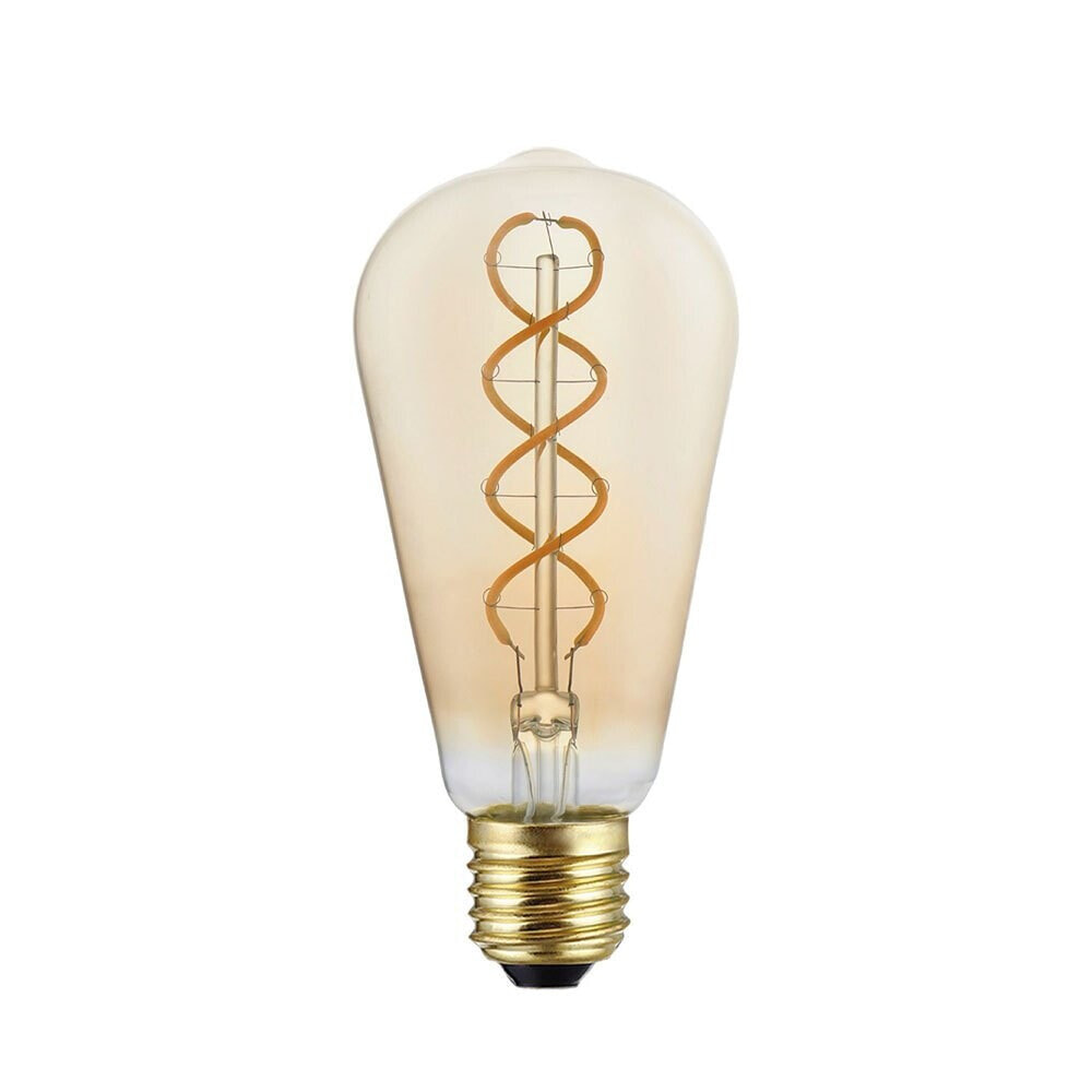 CREATIVE CABLES 1.3W 2500K golden led bulb line b01 line spiral filament edison 5v