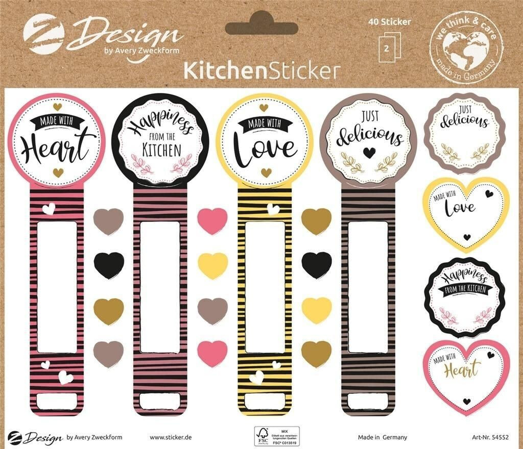 Zdesign Stickers for the kitchen - Stamps