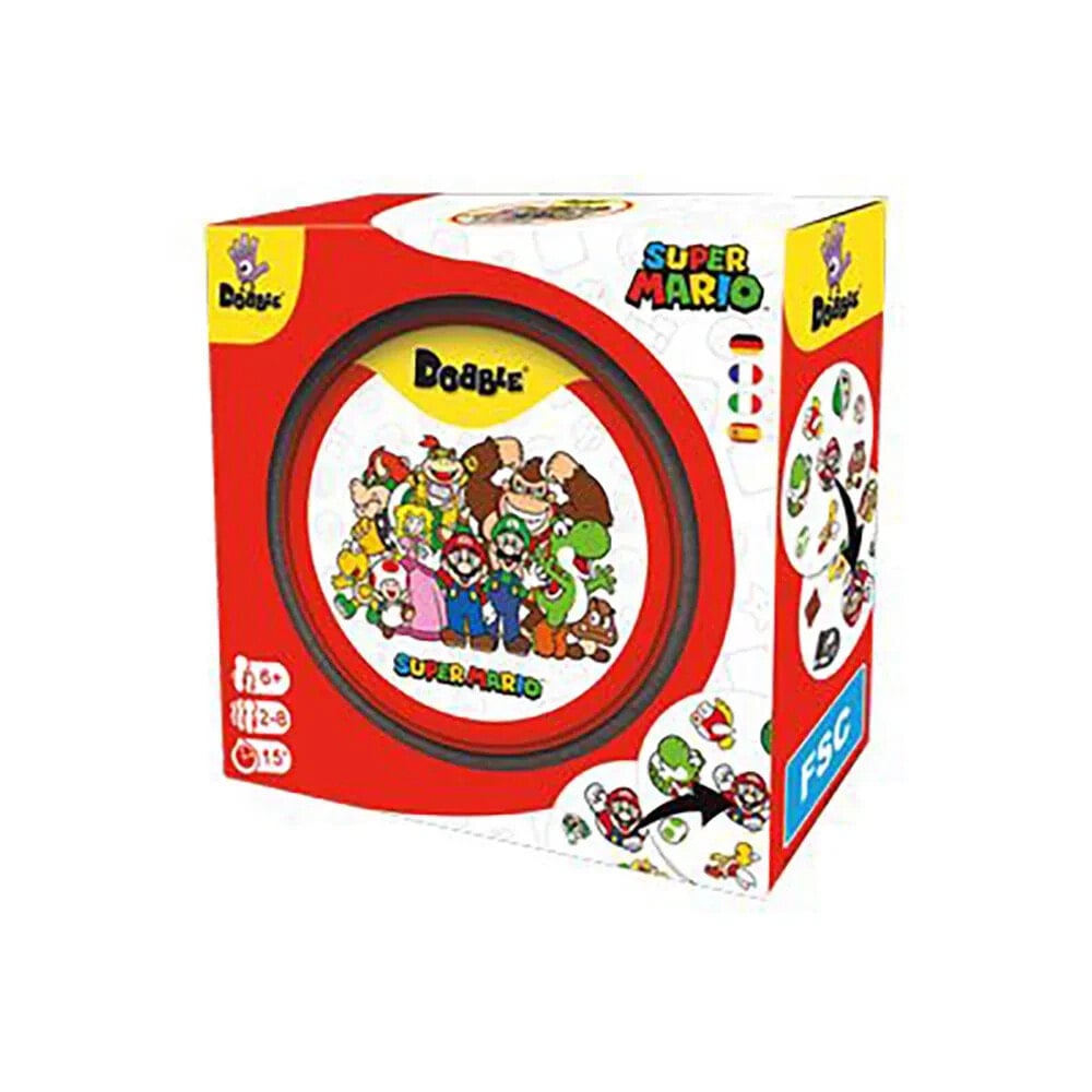 ASMODEE Dobble Super Mario Eco Sleeve board game