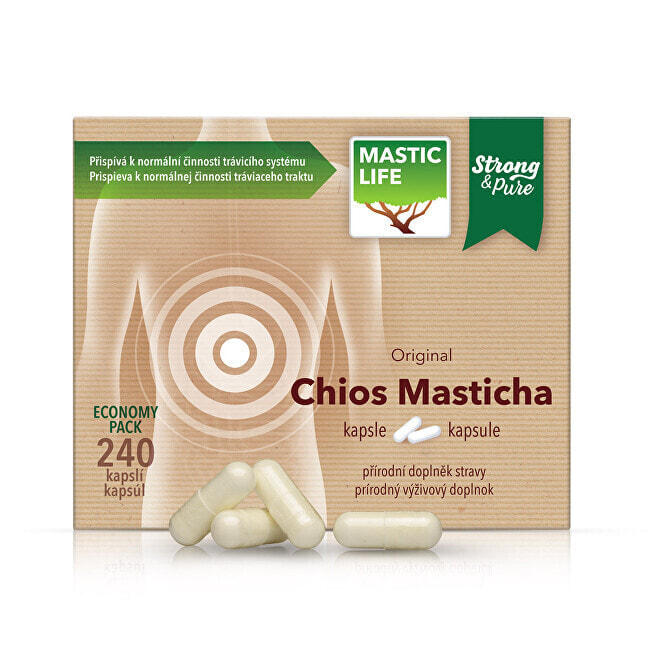 Mastic Life Мастика хиос (растительная смола) 240 капсул