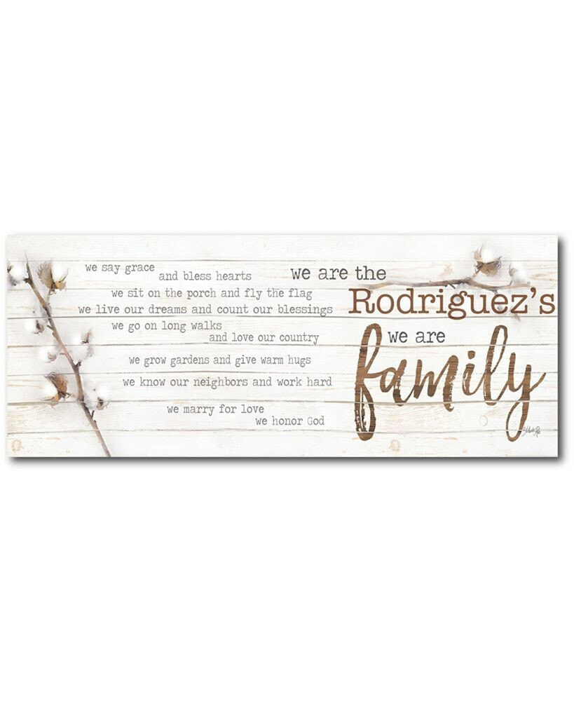 Courtside Market we are Family Gallery-Wrapped Canvas Wall Art - 12