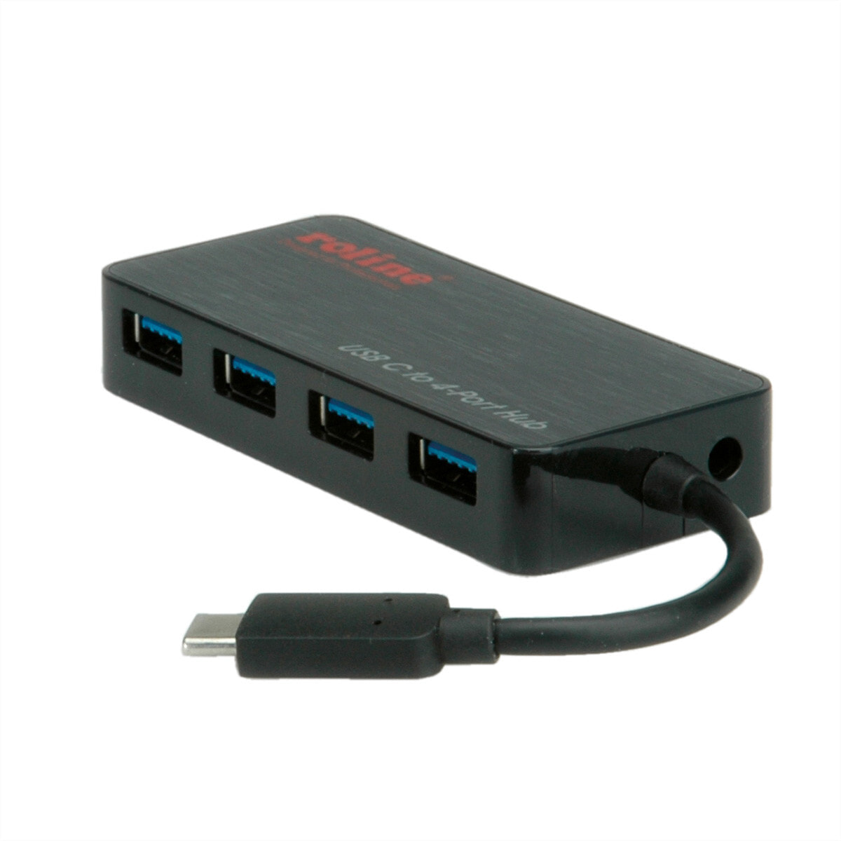 ROLINE USB 3.0 Hub, 4 Ports, with Power Supply 14.02.5035