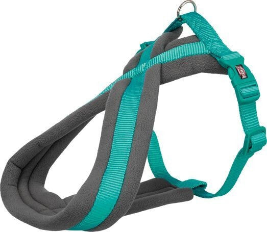 Trixie Premium touring harness aqua blue. L – XL: 70–100 cm / 25 mm