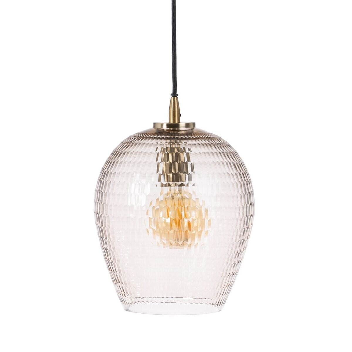 Ceiling Light Crystal Golden Metal 220 V 22 x 22 x 32 cm 240 V