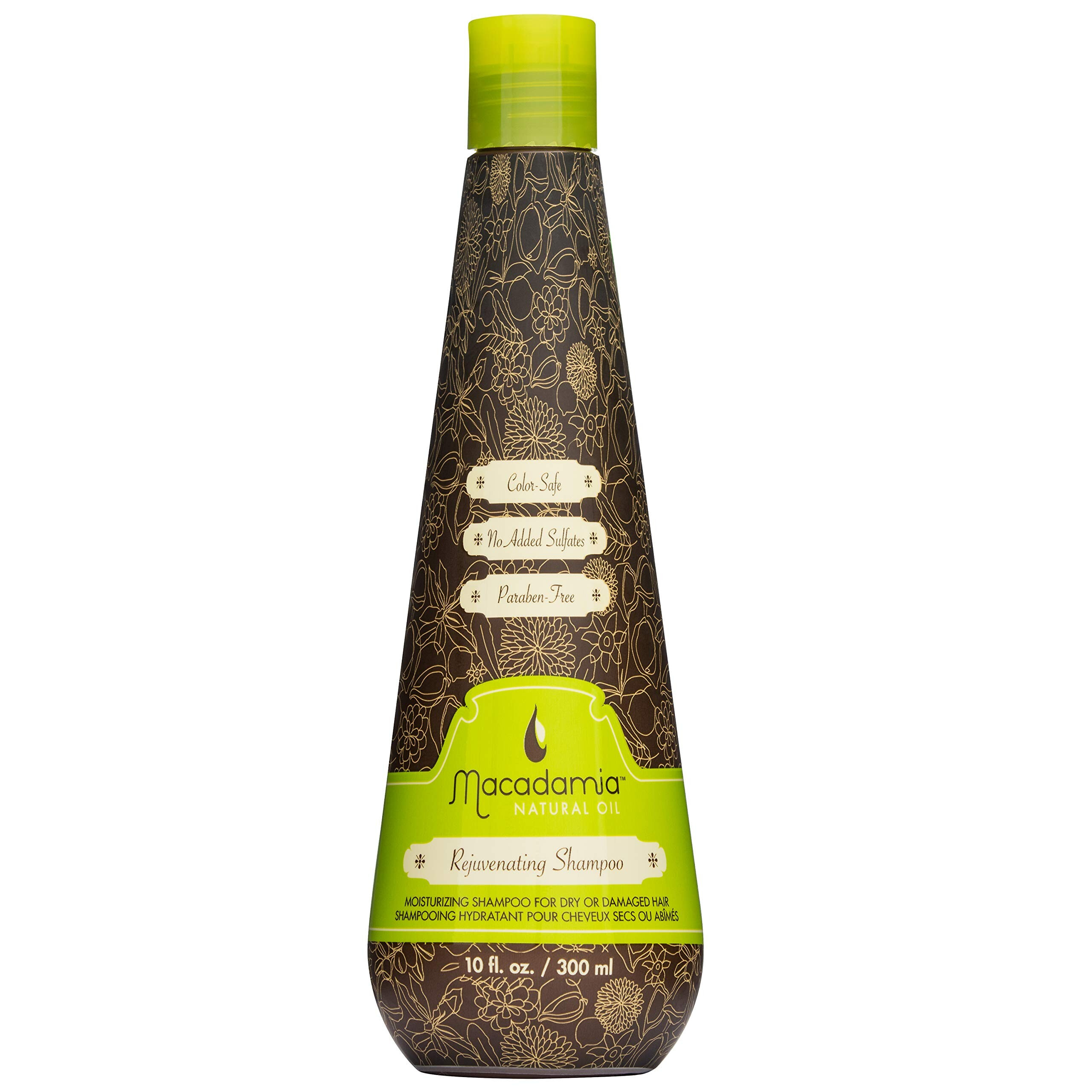 Macadamia Natural Oil Rejuvenating Shampoo Увлажняющий и восстанавливающий шампунь с маслом макадамии для сухих и поврежденных волос, без сульфатов