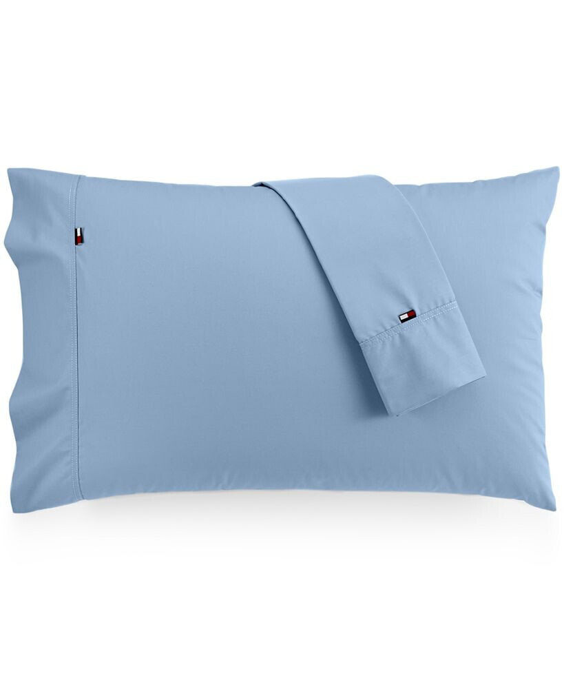 Tommy Hilfiger solid Core Pair of King Pillowcases