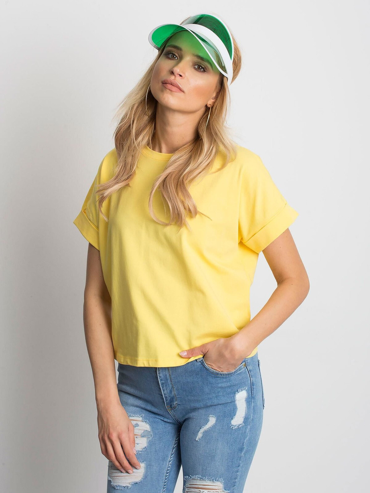 Женская футболка кроп-топ свободного кроя Factory Price