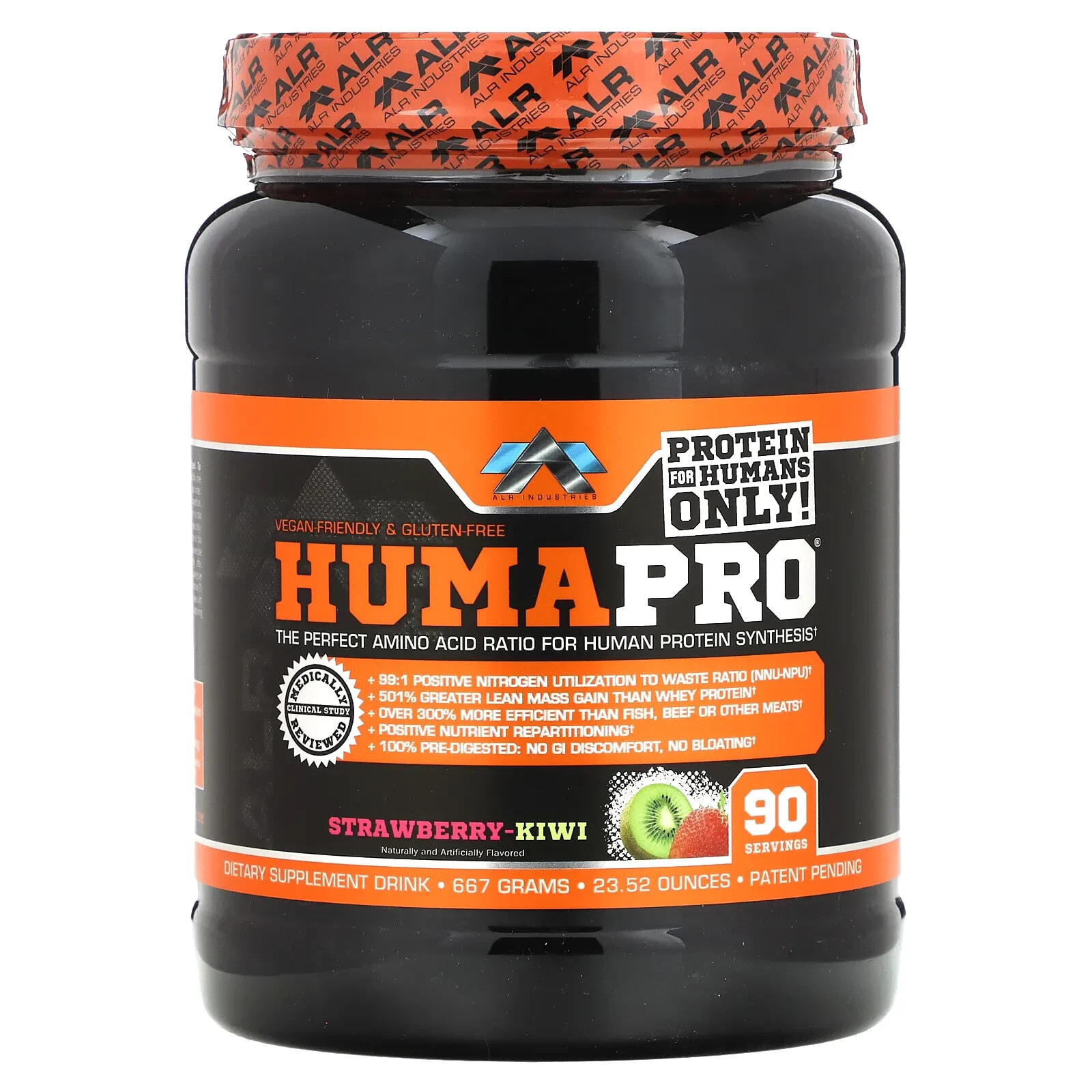 HumaPro, Strawberry-Kiwi, 23.52 oz (667 g)