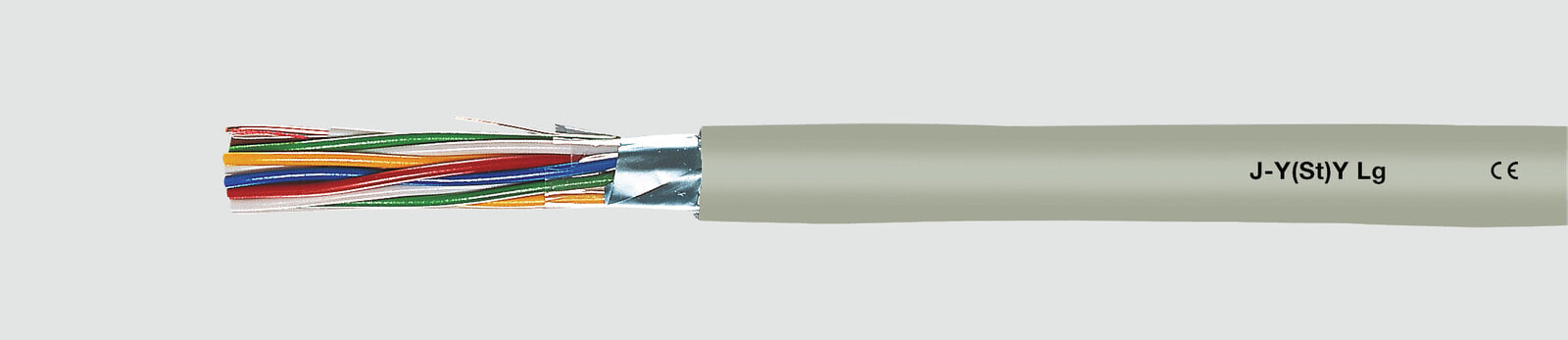 Helukabel 33005 - Low voltage cable - Grey - Polyvinyl chloride (PVC) - Cooper - 0.6 mm² - 35 kg/km