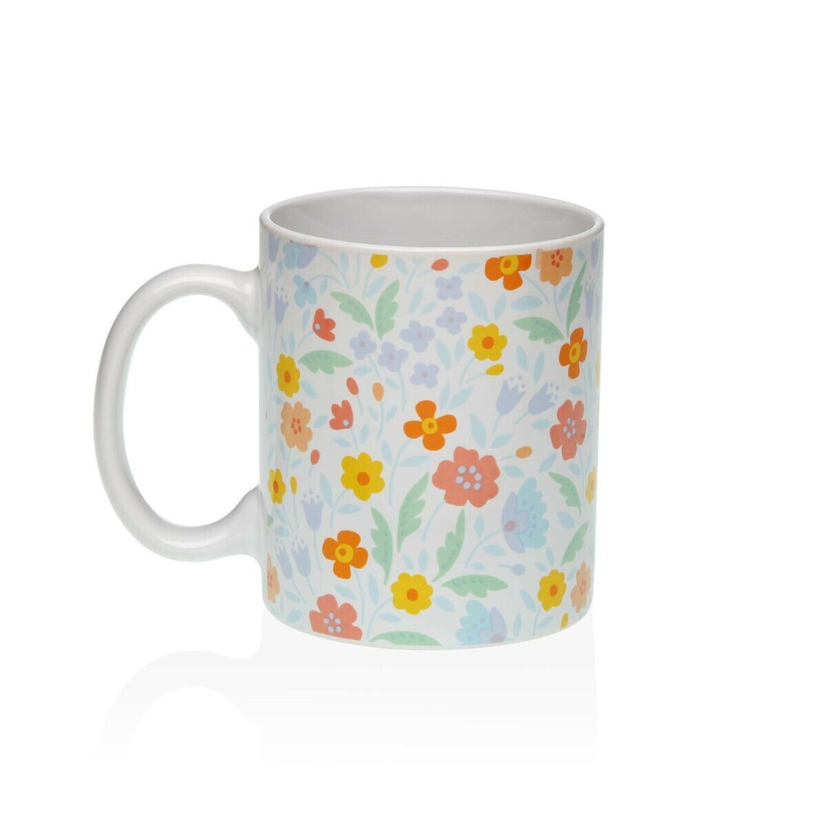 Mug Versa Flandes Flowers Porcelain